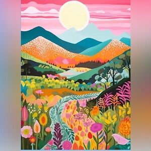 Colorful Landscape Diamond Art Kits